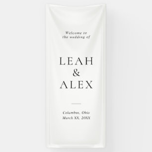 Bienvenido a la señal de decoración Boda