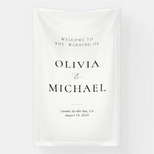 Bienvenido a la señal de vinilo Boda