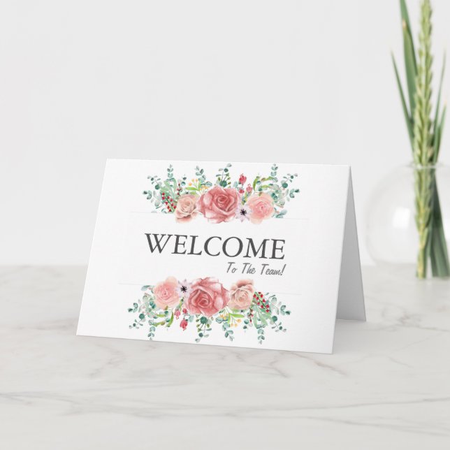 Bienvenido a la tarjeta de equipo (Anverso)