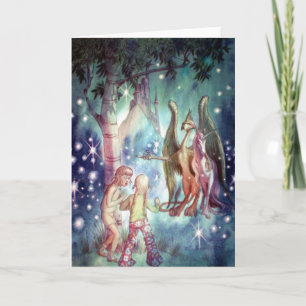 Bienvenido a la tarjeta de felicitación Fairyland