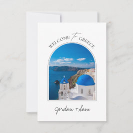 Bienvenido a la tarjeta de notas de Santorini de G