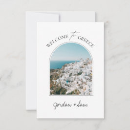 Bienvenido a la tarjeta de notas de Santorini de G