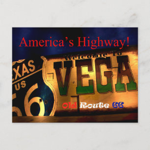 Bienvenido a la tarjeta postal Vega