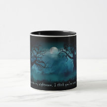 Bienvenido a mi pesadilla - Taza Bosque a la Luz d