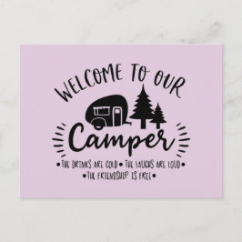 Bienvenido a nuestra Tarjeta Postal de Camping