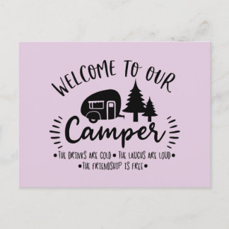 Bienvenido a nuestra Tarjeta Postal de Camping
