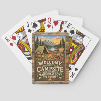 Bienvenido a nuestras cartas de juego del campamen