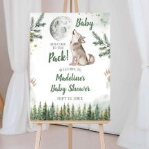 Bienvenido a The Pack Forest Wolf Señal de bienve