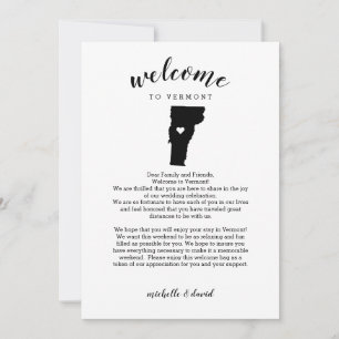 Bienvenido a Vermont   Letra Boda e tineraria