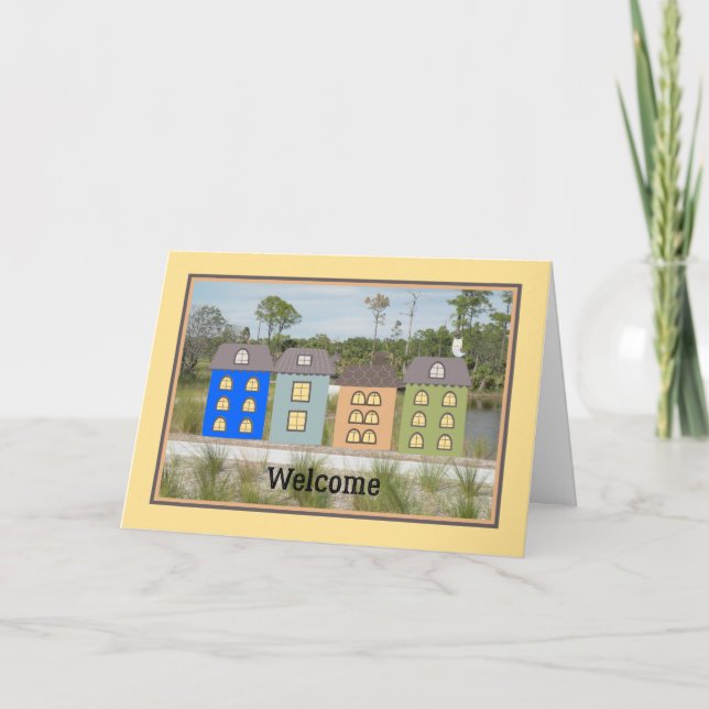 Bienvenido al diseño de la tarjeta de Fiesta del b (Anverso)