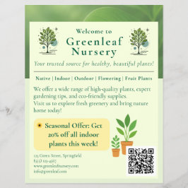 Bienvenido al Folleto de Marca de Vivero Greenleaf
