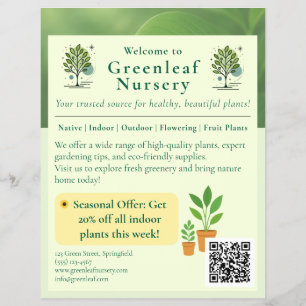 Bienvenido al Folleto de Marca de Vivero Greenleaf