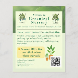 Bienvenido al Folleto de Marca de Vivero Greenleaf