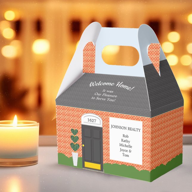 Bienvenido al hogar Caja de regalo personalizada d (Subido por el creador)