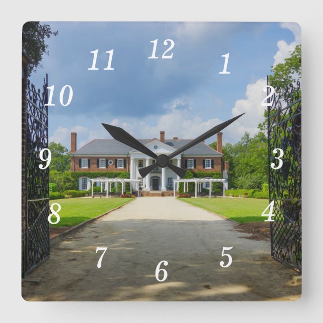 Bienvenido Al Reloj De Pared De Boone Hall (Anverso)