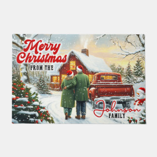 Bienvenido Alfombra de Navidad - Bienvenida Festiv