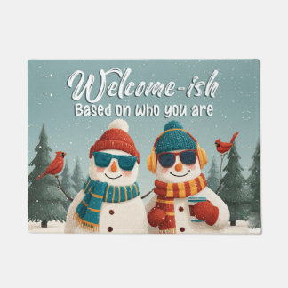 Bienvenido Alfombra de Navidad - Bienvenida Festiv