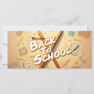 Bienvenido de nuevo a la escuela – Diseño de arte