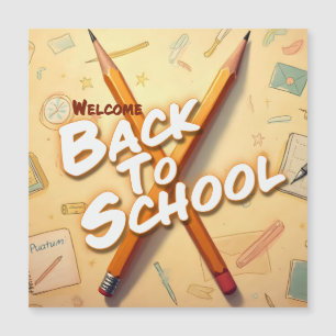 Bienvenido de nuevo a la escuela – Diseño de arte