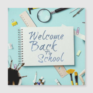 Bienvenido de nuevo a la escuela – Estilo cuaderno