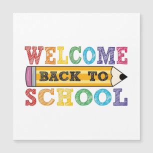 Bienvenido de nuevo al colegio – Ilustración de lá
