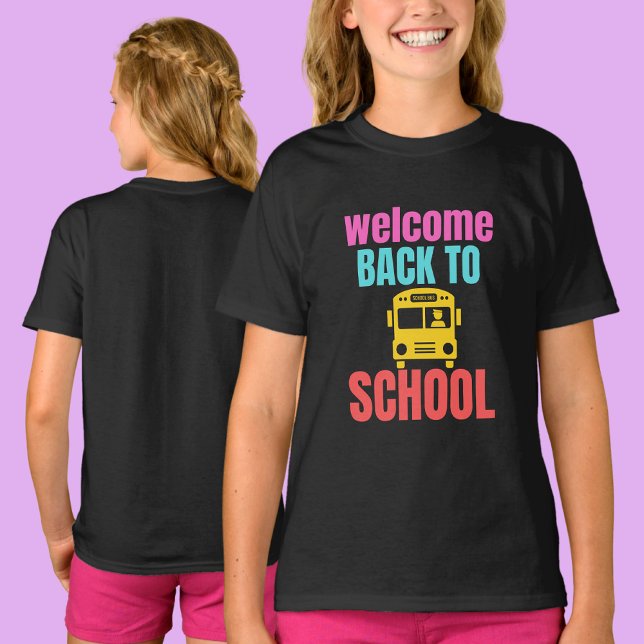 Bienvenido de vuelta a la camiseta de la escuela (Subido por el creador)