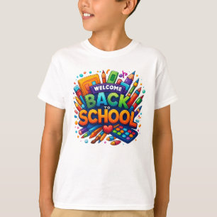 Bienvenido de vuelta a la camiseta de suministros 