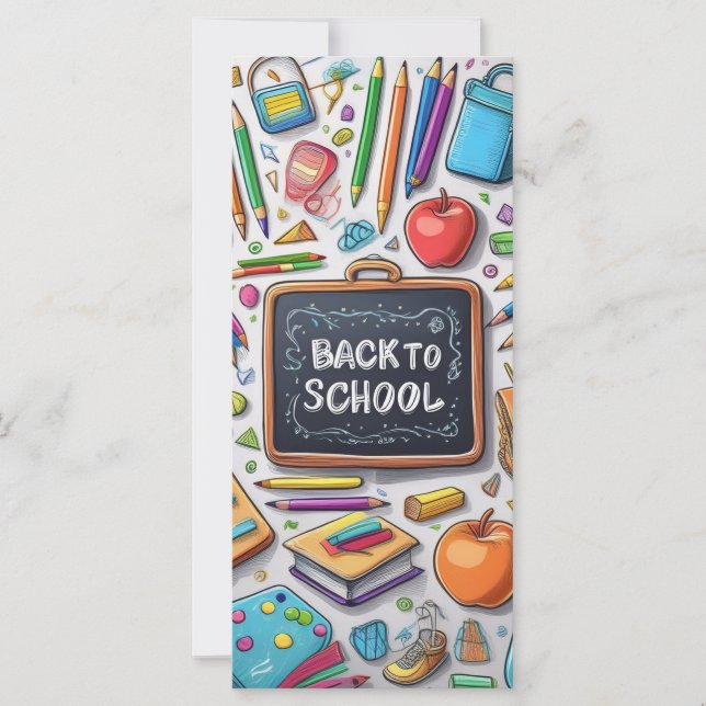 ¡Bienvenido de vuelta a la escuela! (Anverso)