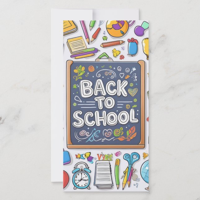 ¡Bienvenido de vuelta a la escuela! (Anverso)