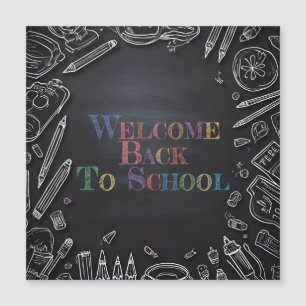 Bienvenido de vuelta a la escuela - Año escolar nu