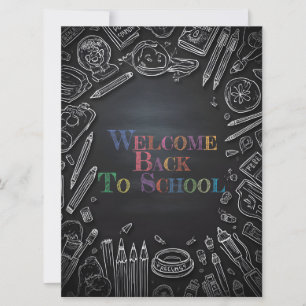 Bienvenido de vuelta a la escuela - Año escolar nu