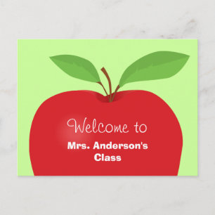 Bienvenido de vuelta a la postal del profesor