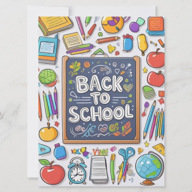 ¡Bienvenido de vuelta al colegio! (Anverso)