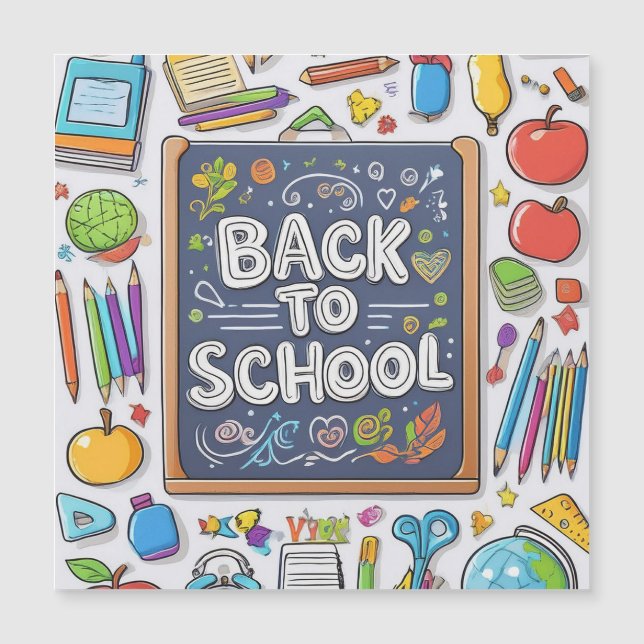 ¡Bienvenido de vuelta al colegio! (Anverso)