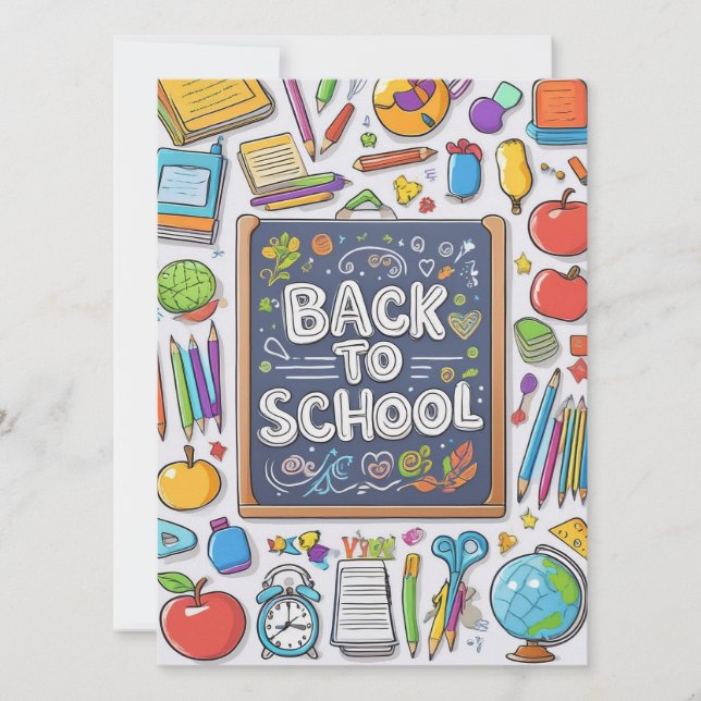 ¡Bienvenido de vuelta al colegio! (Anverso)