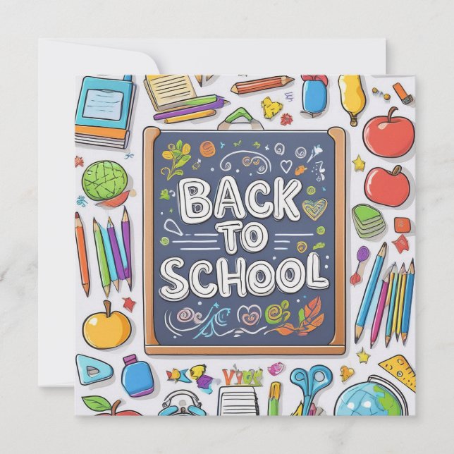¡Bienvenido de vuelta al colegio! (Anverso)