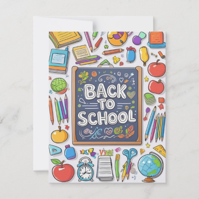 ¡Bienvenido de vuelta al colegio! (Anverso)