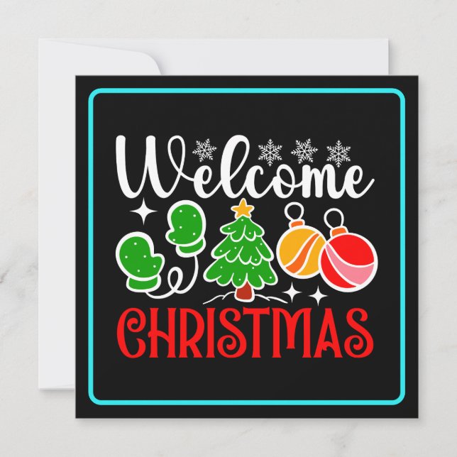 Bienvenido Navidad (Anverso)