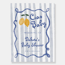 Bienvenidos a Baby Shower de Baby Lemon Boys