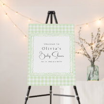 Bienvenidos a Baby Shower en Gingham