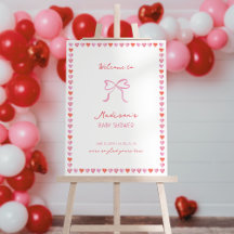Bienvenidos a Baby Shower por Whimsical Heart Fram