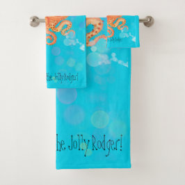 Bienvenidos a bordo del pulpo en el mar burbujeant