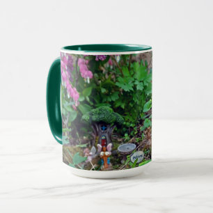 Bienvenidos a Fairy Garden 15oz. Taza