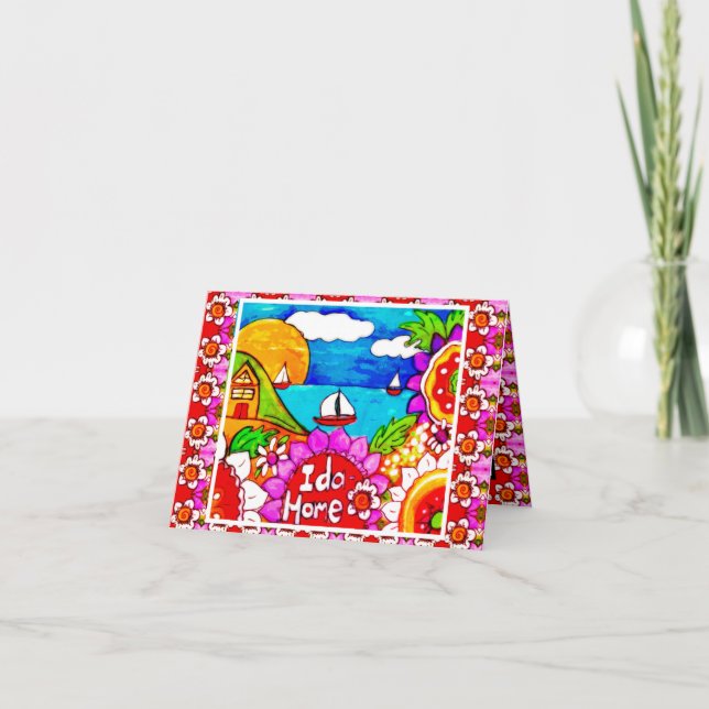 Bienvenidos a Idaho, Idahome, tarjeta residencial  (Anverso)