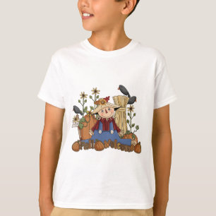 "Bienvenidos a la caída" camiseta de un niño que a