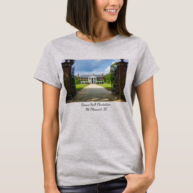 Bienvenidos A La Camiseta De Boone Hall (Anverso)