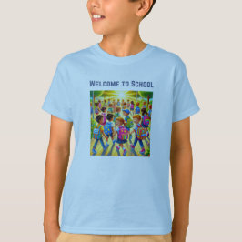 Bienvenidos a la camiseta de la escuela