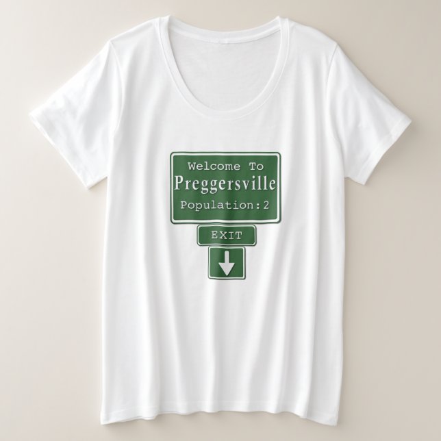 Bienvenidos a la camiseta de los gemelos Preggersv (Anverso del diseño)