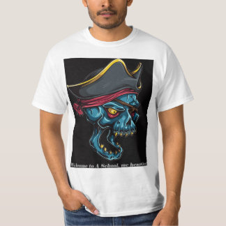 Bienvenidos a la camiseta de un colegio masculino