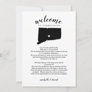 Bienvenidos a la carta Boda de Connecticut y al di